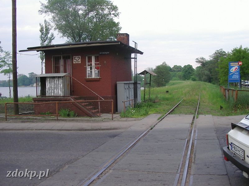 2005-05-23.172 WG wjazd z RG.jpg - Wgrowiec - widok w kierunku stacji z toru z Rogona.